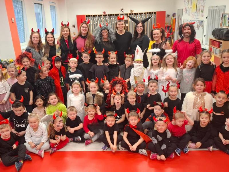 Čertí rejdění s Romanem v naší mateřské škole