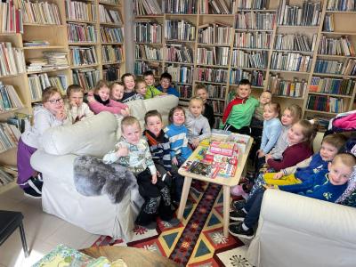 Návštěva knihovny v Byšicích
